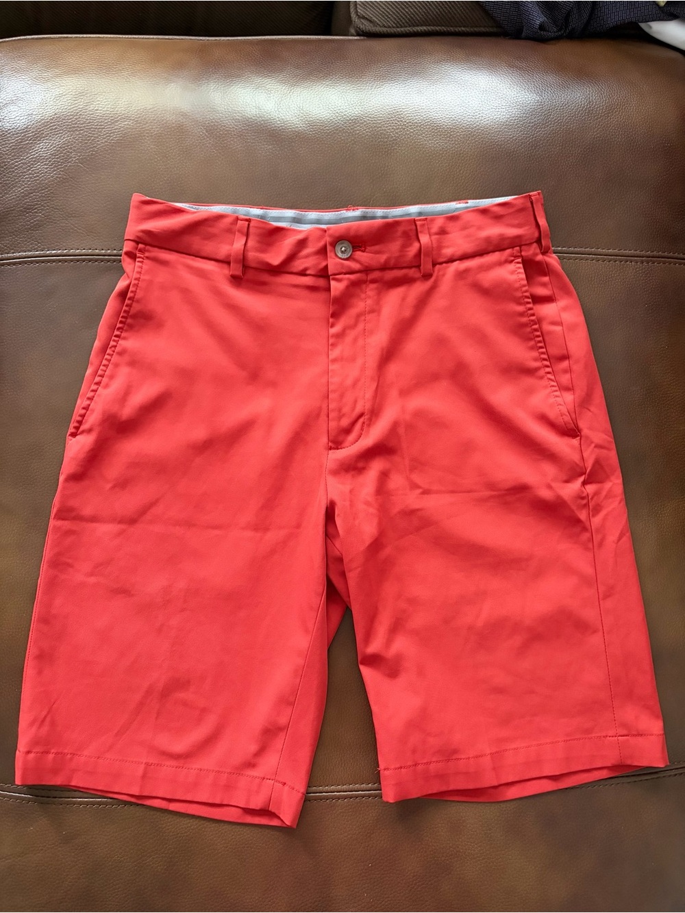 WALTER HAGEN Golf Shorts 11 MAJORS Mens Size 30”  Red